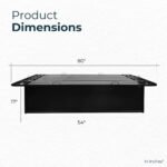 Platform Bed Frame 17" - Full XL - Image 4