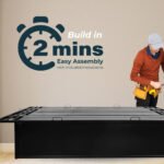 Platform Bed Frame 17" - Full XL - Image 5