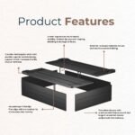 Platform Bed Frame 17" - Full XL - Image 2