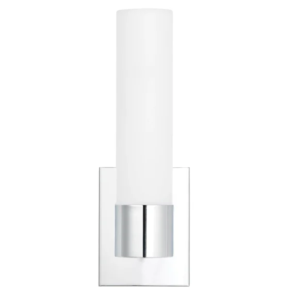 Wall Sconce with Frosted Glass Shade & Integrated LED - Image 1