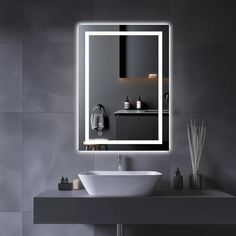 Borderless Four Sided Luxury LED Mirror