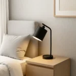 Confident Desk Lamp with 1 Outlet