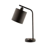Confident Desk Lamp with 1 Outlet