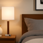 Calibri Single Table Lamp with 1 Outlet