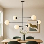 Rise and Shine Sea Pendant @ High Back Trio Chairs