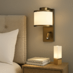 Rise and Shine Headboard Sconce with Reading light