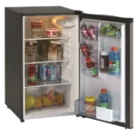 Avanti® Compact All-Refrigerator, 4.4 Cu Ft, Energy Star Rated, Auto Defrost, Black & Stainless Door - Image 2