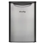 Danby Contemporary Classic All Refrigerator, 2.6 Cu Ft, Spotless Steel - Image 2