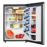 Danby Contemporary Classic All Refrigerator, 2.6 Cu Ft, Spotless Steel - Image 3