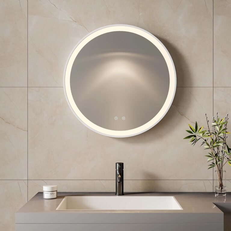 Round LED Bathroom Mirror