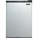 Magic Chef Mini Fridge, 2.6 Cu Ft, Stainless Steel