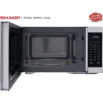 Sharp 1.1  Cu Ft Countertop Microwave Oven, Stainless Steel - Image 2