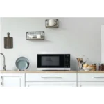 Sharp 1.1  Cu Ft Countertop Microwave Oven, Stainless Steel - Image 3