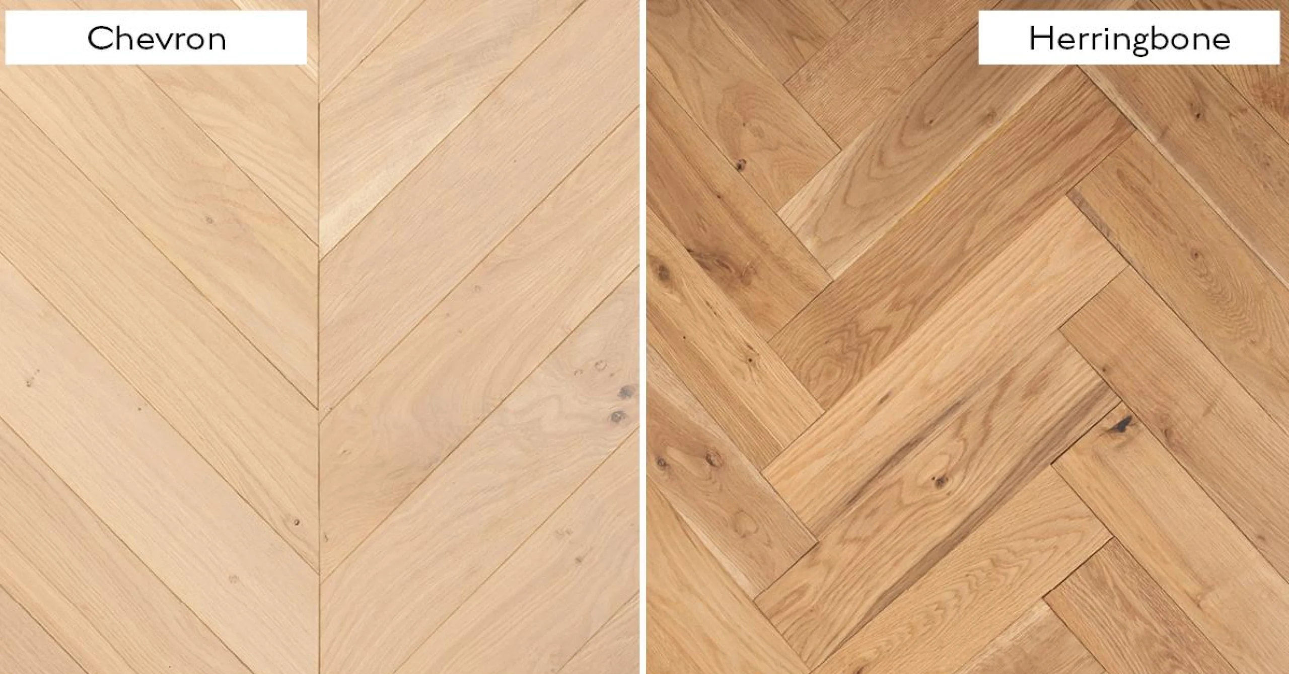 Chevron vs Herringbone SPC Flooring