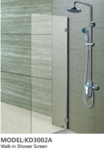 Low Priced 8mm Thick Tempered Glass Frameless Modern Square Black Grid Prefab House Swing Shower Enclosure Hinge Bathroom - Image 3