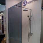 Modern Frameless Tempered Glass Fixed Shower Door Screen Bath Walk-In with High Visibility - Image 2