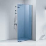 KMRY KD8006C Black Matte Modern Bathroom Shower Panel Door Shower Screen Walk in Shower Door - Image 3