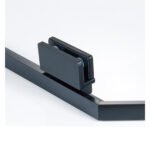 KMRY Diamond Matt Black Corner Shower Room Bathroom Shower Room Cabins Tempered Glass Shower Room - Image 4