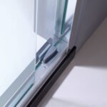 Luxury Double Sliding Door Bathroom Shower Cubicle Frame Enclosed Walk-in Glass Room with Aluminium Frame - Image 3