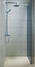 Modern Style Simple Walk-in Bathtub Shower Screen Tempered Glass Frameless Shower Panel for Hotels - Image 4