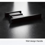 KMRY Diamond Matt Black Corner Shower Room Bathroom Shower Room Cabins Tempered Glass Shower Room - Image 5