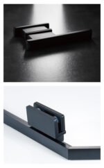 KMRY Diamond Matt Black Corner Shower Room Bathroom Shower Room Cabins Tempered Glass Shower Room - Image 3