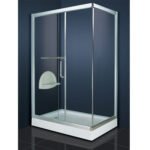 Customized Integrated Glass Partition Factory Aluminium Shower Room Sliding Enclosure Tempered Glass Shower Cabin - Image 2