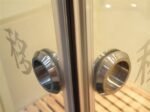 KT8015 Sliding Stainless Steel Cheap Shower Enclosures Glass Door for Bathroom - Image 4