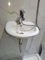 High Quality Modern All-In-One Prefab Bathroom Unit Complete Shower Room with Acrylic Rectangle Tray - Image 4