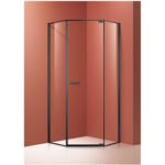KMRY Diamond Matt Black Corner Shower Room Bathroom Shower Room Cabins Tempered Glass Shower Room - Image 2