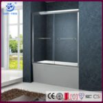 KMRY Custom Design Aluminium Alloy Frame Tempered Glass Shower Enclosure Glass Shower Screen Doors - Image 2