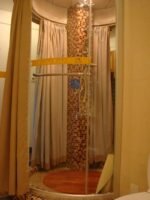 Luxury Round CheapTempered Glass Complete Enclosed Standard Size Shower Room - Image 6