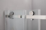 KT8115 Frameless Sliding Enclosed Shower Room 800X1200 Rectangular Stainless Steel Shower Stall for Hotels - Image 4