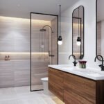 Factory Direct Custom One Fixed Walk-in Bath Glass Shower Screen Premium Bathroom Glass Door - Image 2