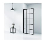 Custom Designed Tempered Glass Walk-In Shower Screen Premium Bathroom Glass Door