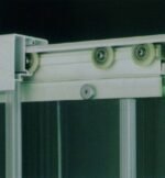 KMRY Custom Design Aluminium Alloy Frame Tempered Glass Shower Enclosure Glass Shower Screen Door - Image 3