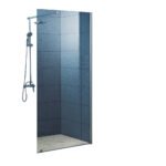 Modern Design Frameless Walk in Shower Door with Safety Tempered Glass Fixed Bathroom Shower Room Screen Shower Glass Panel - Image 2