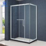 Customized Integrated Glass Partition Factory Aluminium Shower Room Sliding Enclosure Tempered Glass Shower Cabin - Image 4