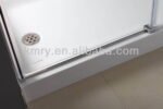 KT8115 Frameless Sliding Enclosed Shower Room 800X1200 Rectangular Stainless Steel Shower Stall for Hotels - Image 3