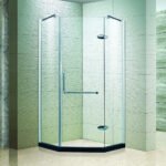 KMRY Custom Design Glass Shower Door Bathroom Frameless Prefab Modular Shower Room - Image 2