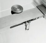 KMRY Customized Thick Tempered Glass Soft Close Double Sliding Shower Door 72" Frameless Shower Screen Modern Design for Hotels - Image 3