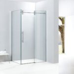KT8015 Sliding Stainless Steel Cheap Shower Enclosures Glass Door for Bathroom