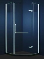 KMRY Custom Design Glass Shower Door Bathroom Frameless Prefab Modular Shower Room - Image 3