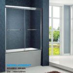KMRY Custom Design Aluminium Alloy Frame Tempered Glass Shower Enclosure Glass Shower Screen Doors