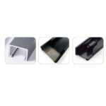 Modern Bathroom Black Frame Bypass Corner Shower Door Bathroom Sliding Enclosure for Hotel Shower Room Shower Glass Door - Image 5