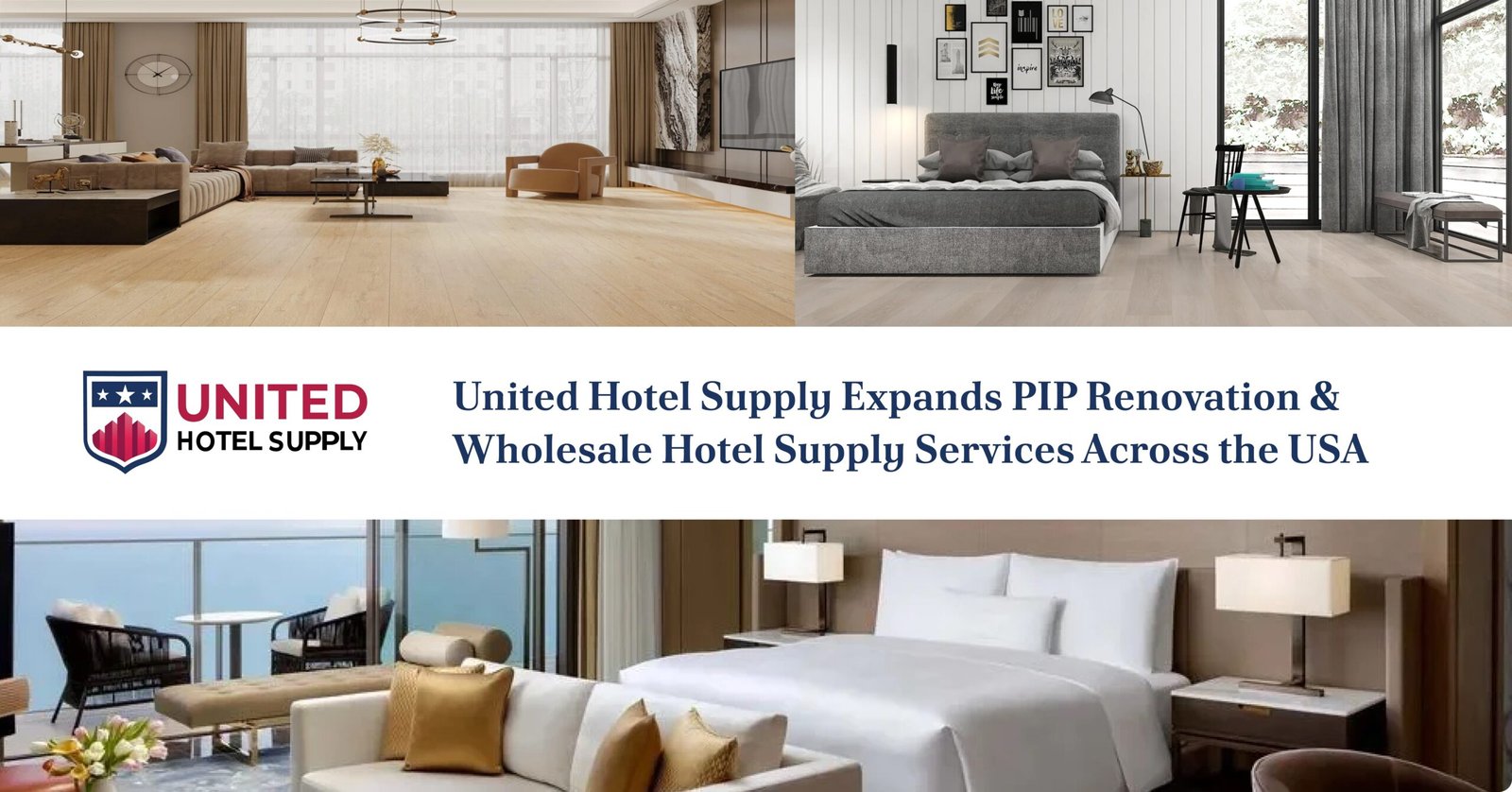 United Hotel Supply Expands PIP Renovation & Wholesale Hotel Supply Services Across the USA