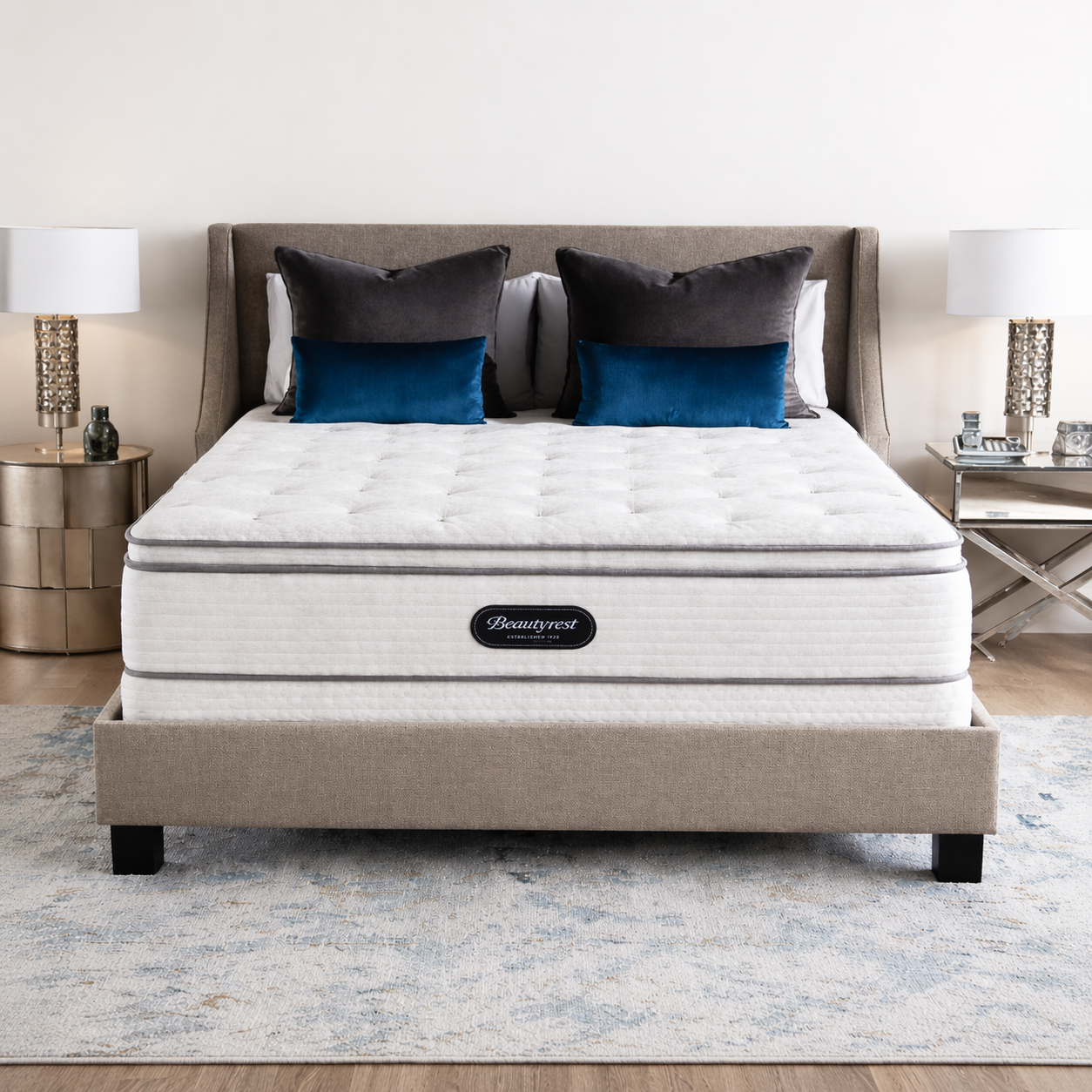 129cf406-5d8e-4856-bd9a-75fb6139cc14 Beautyrest Hospitality Cape Breton 14" Pillow Top Mattress - Image 1