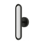 Matte Black Pill LED Wall Sconce