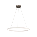 30" White LED Ring Pendant