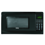 Danby 0.7 cu. ft. Countertop Microwave Black | 700W | 6 Sensor Cook Menus | Brand Approved